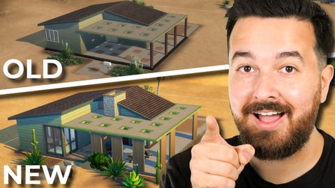 I refreshed this starter home in Oasis Springs