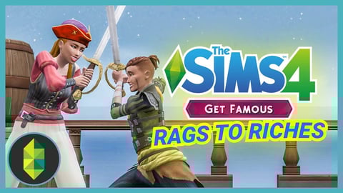 SWORD FIGHT - Part 2 - Rags to Riches (Sims 4 Get Famous) thumbnail