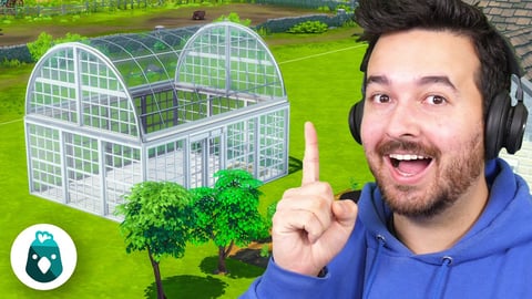 I built a greenhouse so we can grow plants year-round! The Sims 4 Cottage Living (Part 10) thumbnail