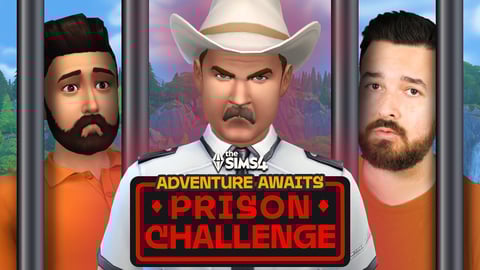 The Sims 4 Prison Challenge in Adventure Awaits