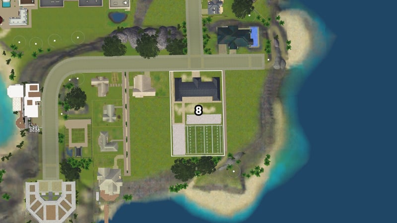 Aluna Island Schoolhouse position on map