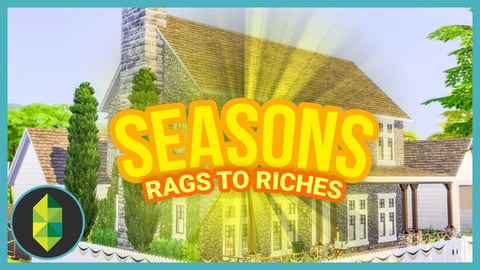 HOUSE RENOVATION - Rags to Riches (Sims 4 Seasons) thumbnail