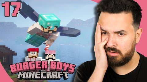 We have wings now! - Burger Boys Minecraft (Part 17)