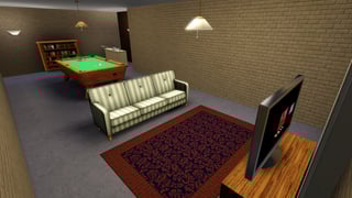 Mid-century House in Sims 3 - 15.jpg