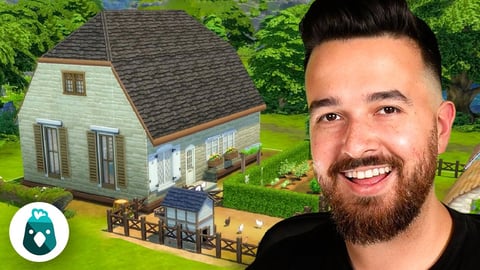 I completely renovated our lot! The Sims 4 Cottage Living (Part 7) thumbnail