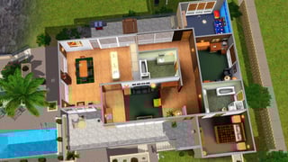 Mid-century House in Sims 3 - 17.jpg
