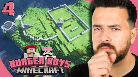 Bumbling and Collecting Villagers! - Burger Boys Minecraft (Part 4)