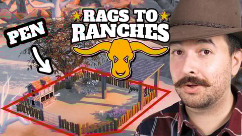 Our sheep and goat have their own pen! Rags to Ranches (Part 6) thumbnail