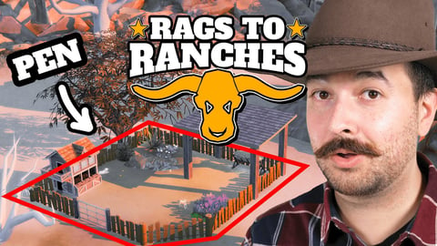 Our sheep and goat have their own pen! Rags to Ranches (Part 6) thumbnail