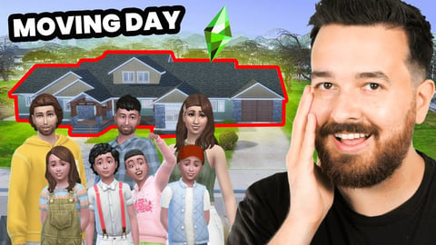 I am moving my Sims to a bigger house! Growing Together (Part 14) thumbnail