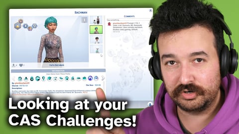 Adding your Sims to my game! CAS Challenge Results