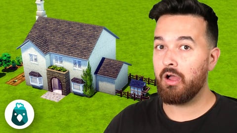 I am going to create a huge 64x64 farm! The Sims 4 Cottage Living (Part 9) thumbnail