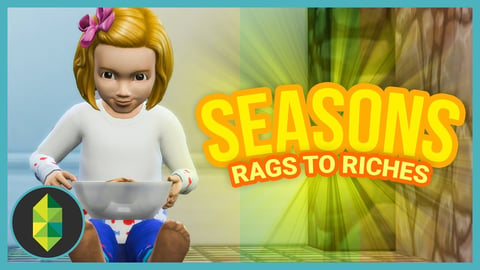 BABY RICHIE - Part 9 - Rags to Riches (Sims 4 Seasons) thumbnail