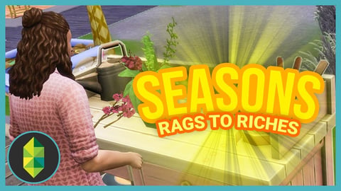 FIRST ORCHID ARRANGEMENT - Part 33 - Rags to Riches (Sims 4 Seasons) thumbnail