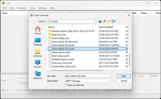 How to install multiple world versions from The Sims 3 Create a World Tool - Changing the WPID to give your world a different ID - open world in s3pe.jpg