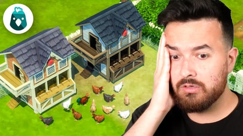 How many chickens can we have? The Sims 4 Cottage Living (Part 34) thumbnail