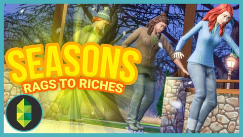 FINALLY SKATING - Part 29 - Rags to Riches (Sims 4 Seasons) thumbnail