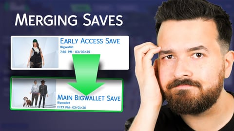 Merging Save Games back to the Bigwallets