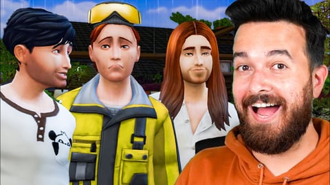 Let's Play The Sims 4 - 3 Brothers (Part 1) thumbnail