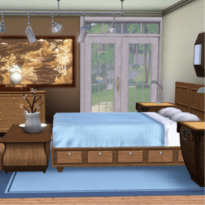 Contemporary Comfort Bedroom