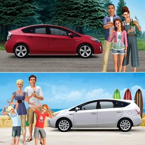 The Toyota Prius Family Pack